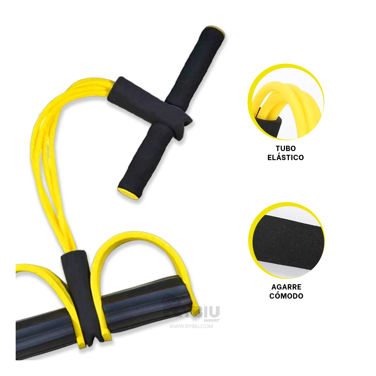 LIGA RYBIU DE30582 AMARILLO ENTRENAMIENTO Y NEGRO + REGALO AGENDITA - 4