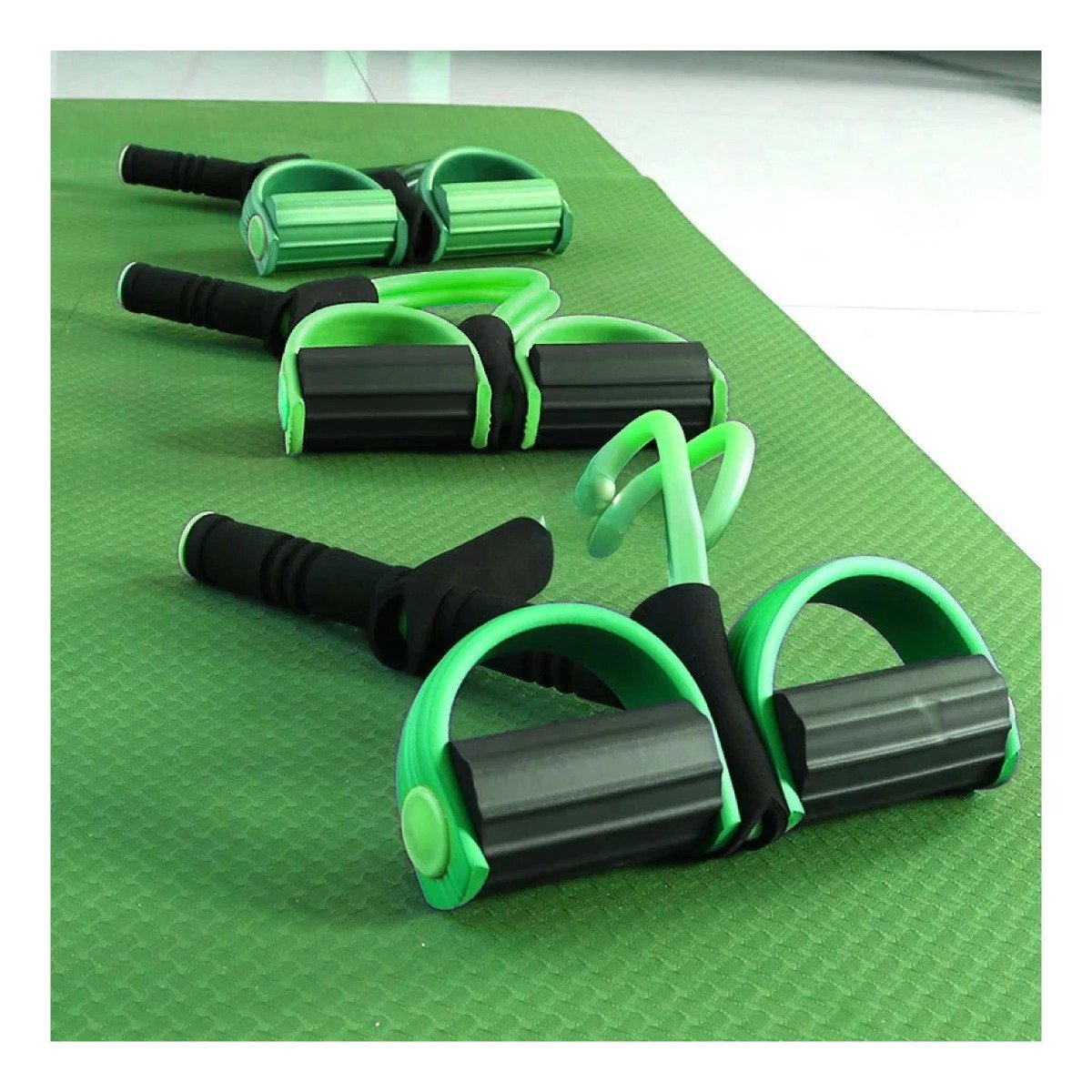 LIGA RYBIU DE30591 PERFECTA EJERCICIO VERDE Y NEGRO + REGALO STICKERS - 2