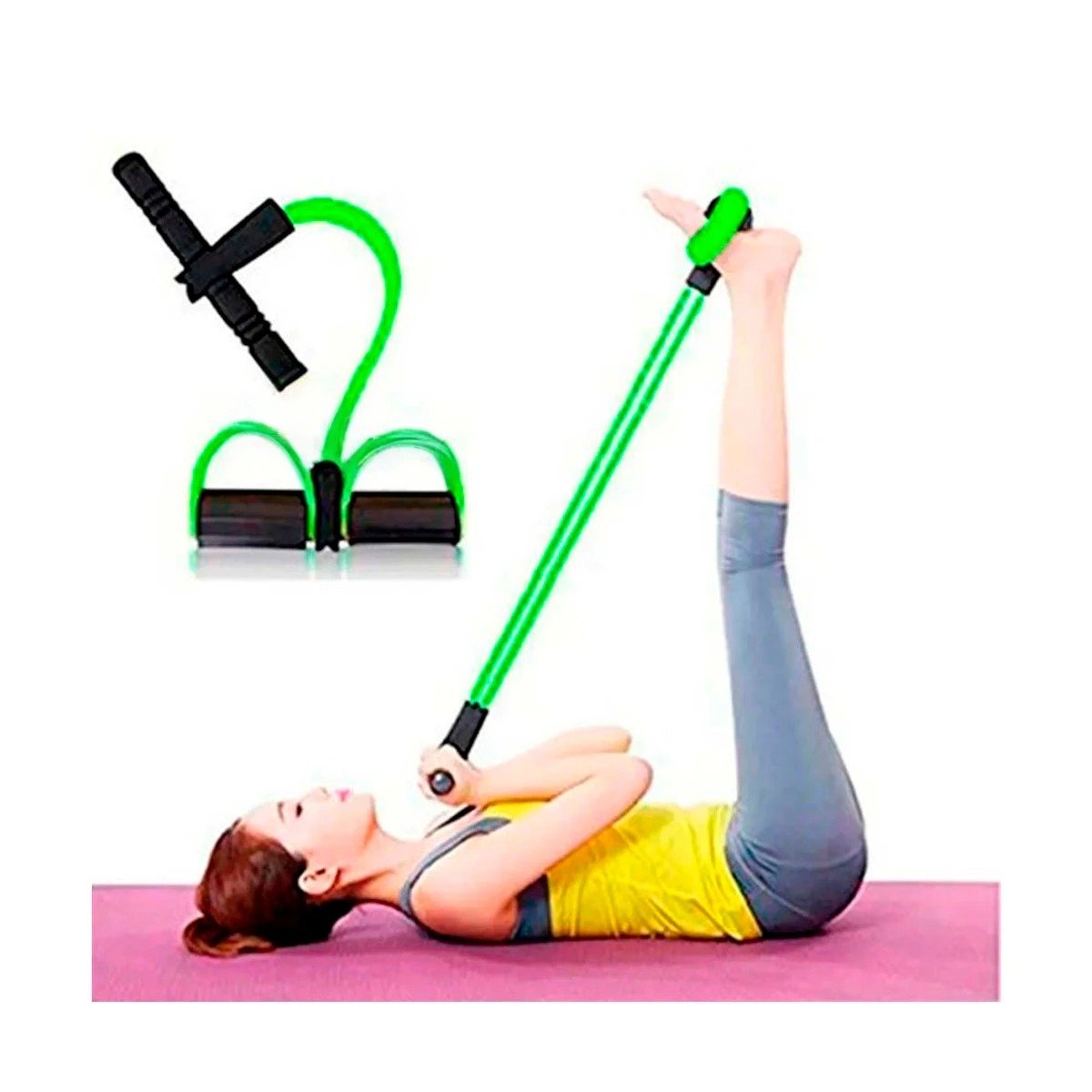 LIGA RYBIU DE30591 PERFECTA EJERCICIO VERDE Y NEGRO + REGALO STICKERS - 3