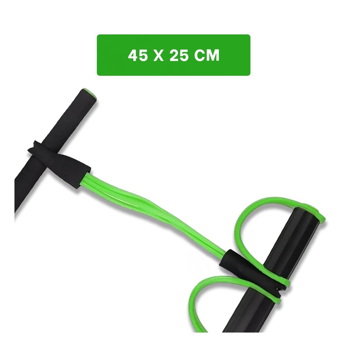 LIGA ELÁSTICA RYBIU DE30591 RESISTENCIA ABDOMINAL VERY NEGRO - 4