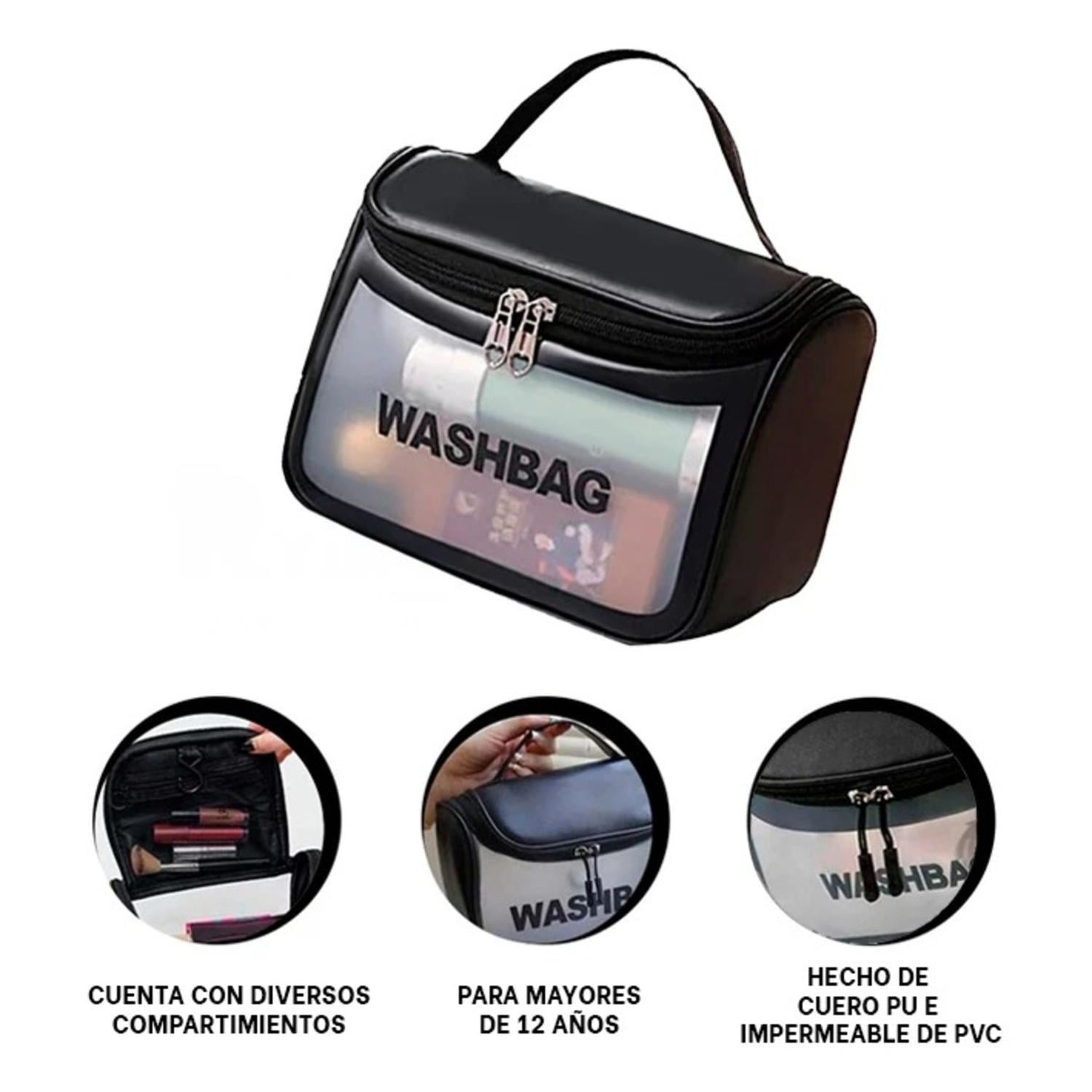 NECESER MAQUILLAJE RYBIU BE30324 NEGRO Y STICKERS - 4