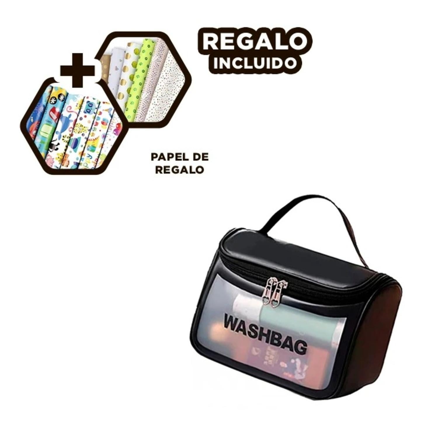 NECESER MAQUILLAJE RYBIU BE30324 NEGRO Y PAPEL DE REGALO - 1