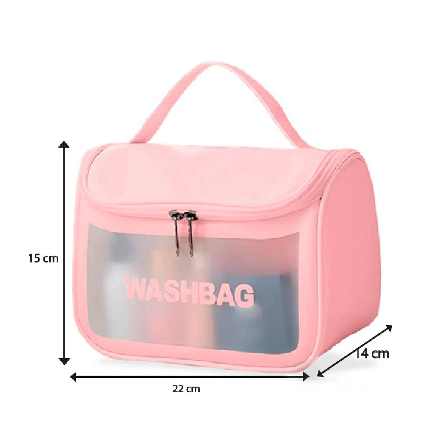 NECESER RYBIU BE30325 ROSADO PRACTICO DE MAQUILLAJE Y PAPEL DE REGALO - 5