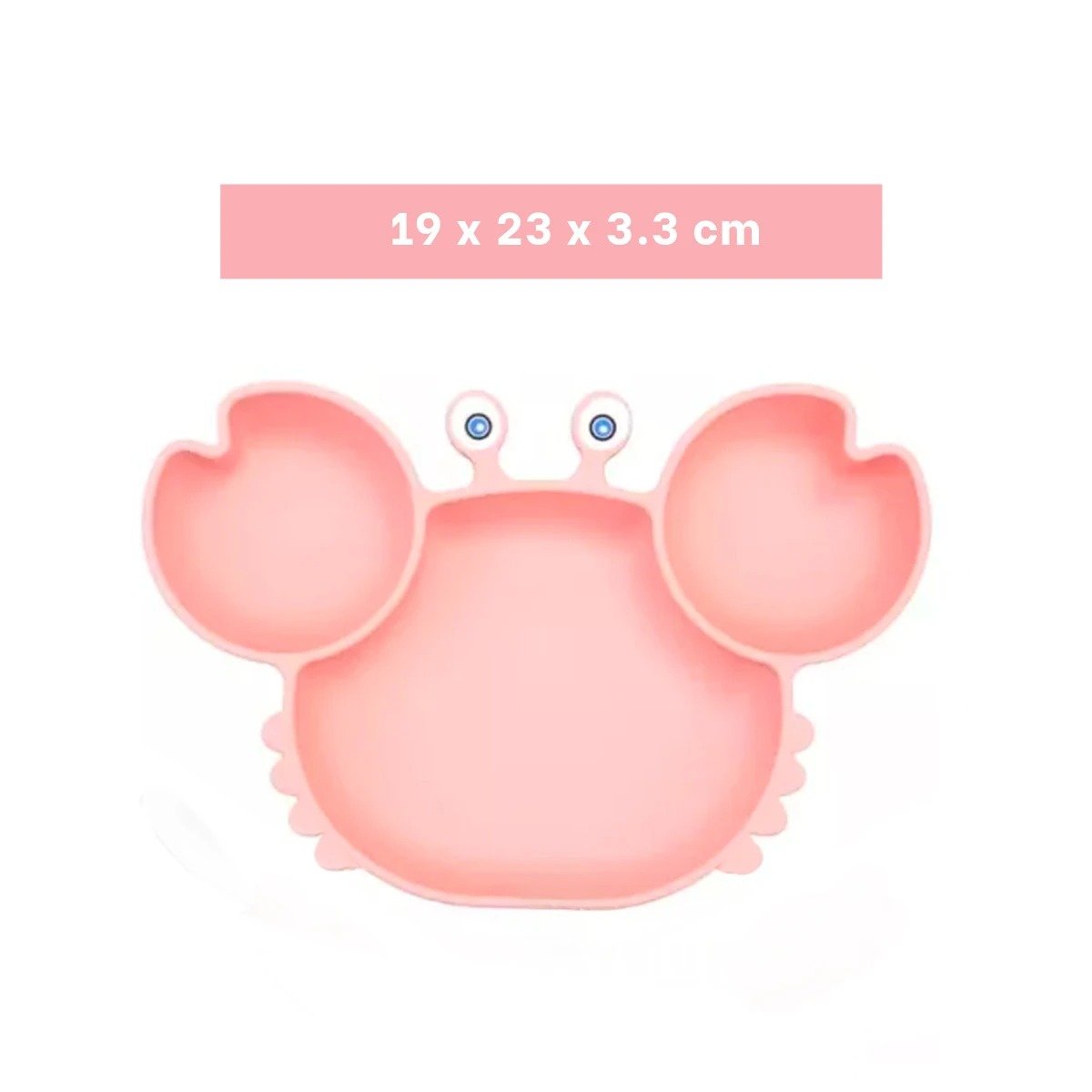 PLATO RYBIU BE32152 ROSADO CON VENTOSA + STICKERS - 4