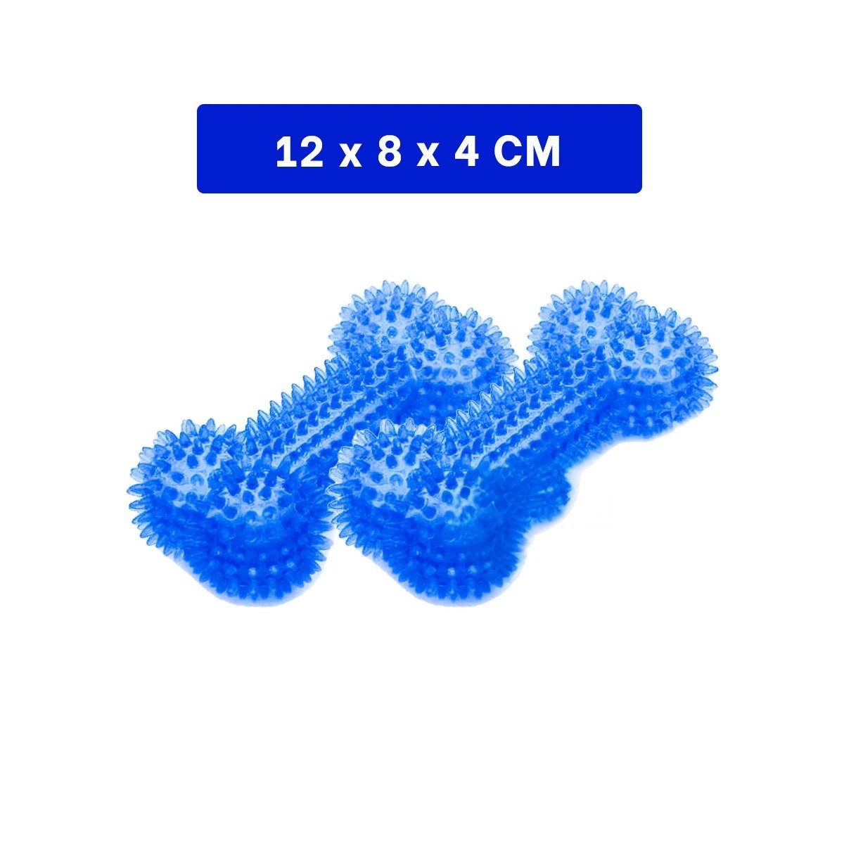 SET JUGUETE EN FORMA DE HUESO COLOR LUZ LED AZUL MUY LUMINOSA Y ALEGRE - 4
