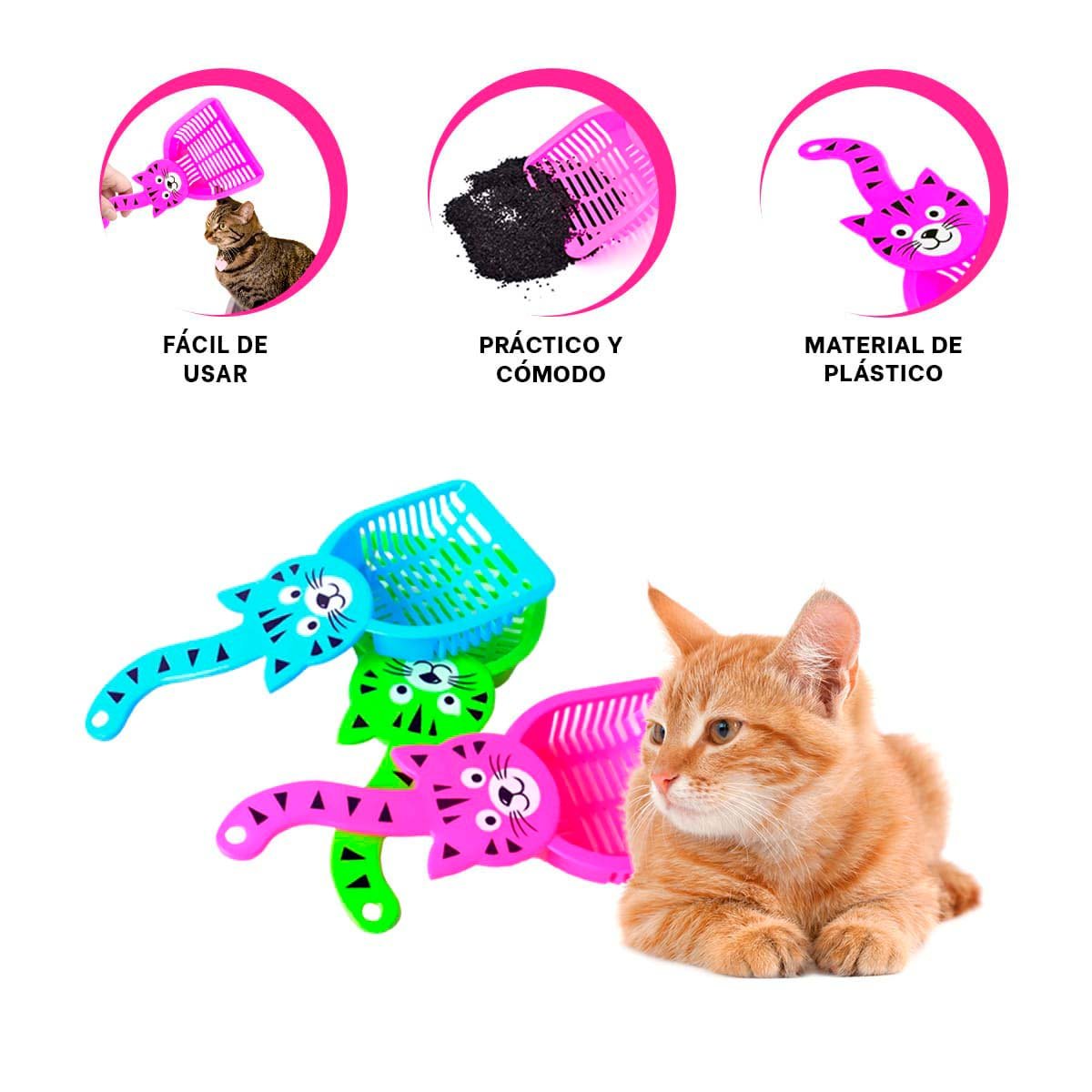 SET PALAS PERRO MA29631 CERNIDORAS X 3 MULTICOLOR RYBIU - 3
