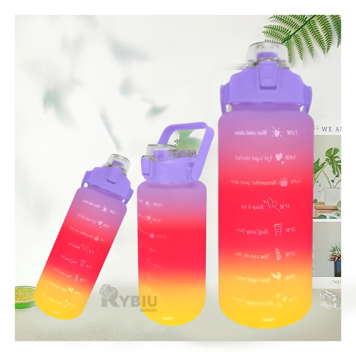 TOMATODO RYBIU CO29589 PRÁCTICO VARIADOS CON TAPA MORADO + REGALO AGENDITA - 2