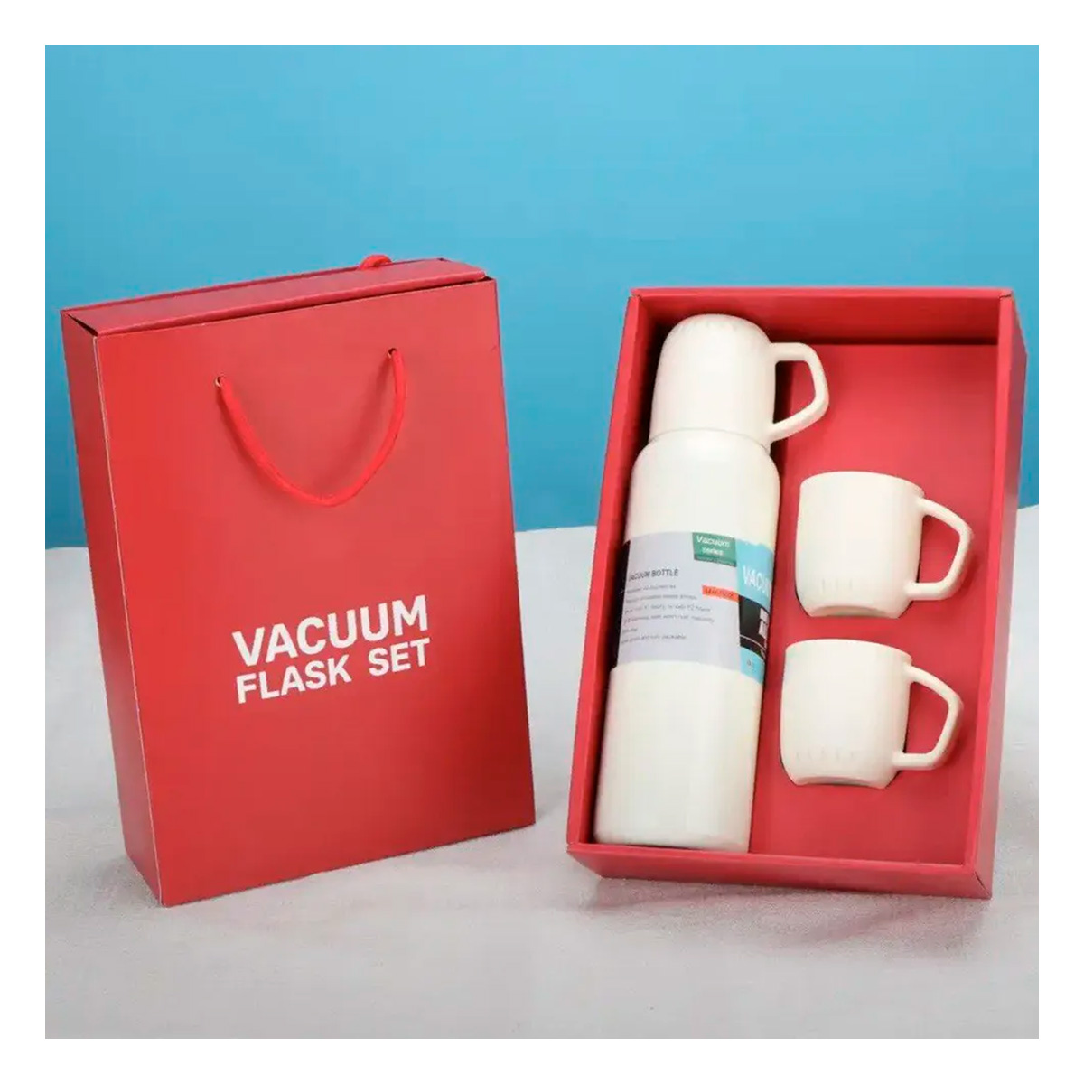 TERMO RYBIU CO32132 ACERO REVESTIDO CREMA 500ML + REGALO AGENDITA - 3