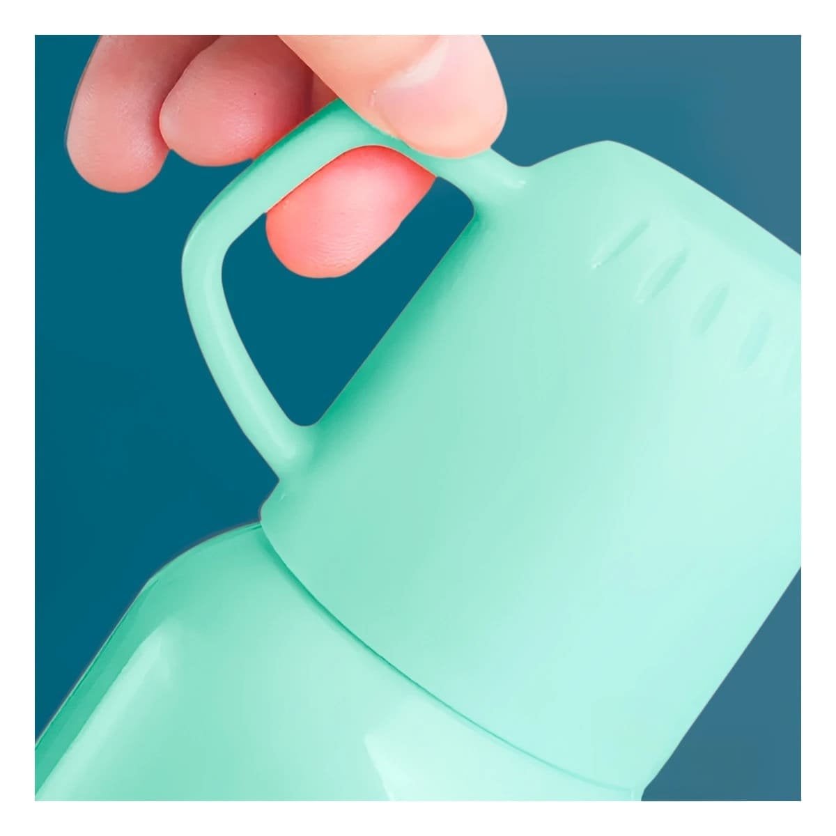 TERMO RYBIU CO32127 ACERO UTIL ATRACTIVO VERDE 500ML + REGALO STICKERS - 2
