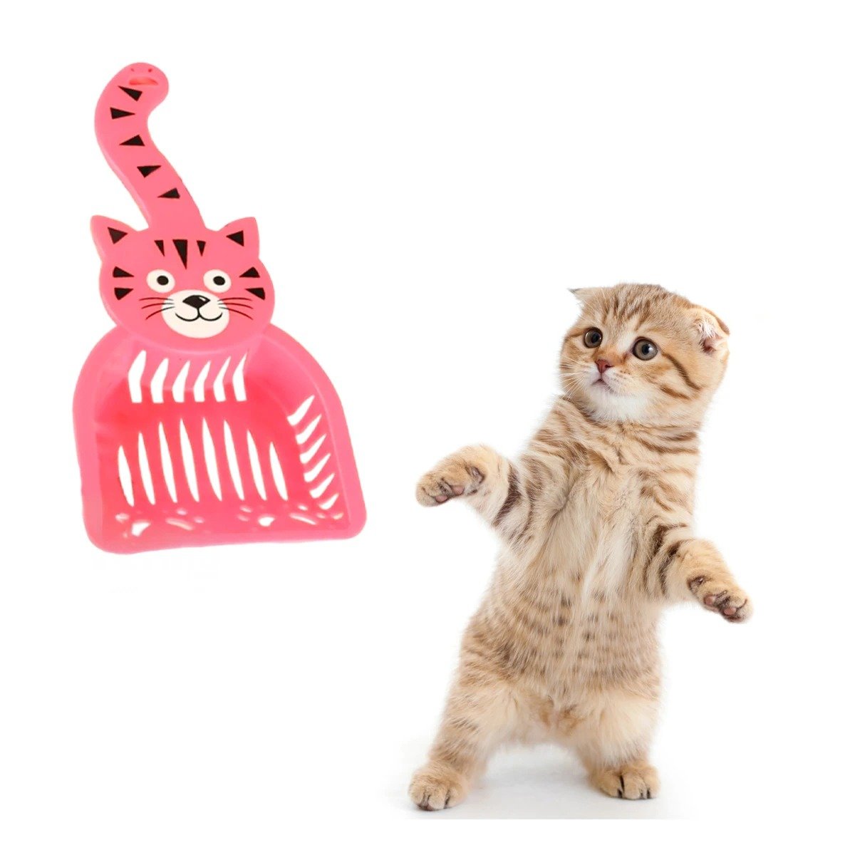 IMPLEMENTO CARA DE GATO ROSADO PARA CASA Y JARDIN HOGAR FESTIVO Y+REGALO STICKER - 3