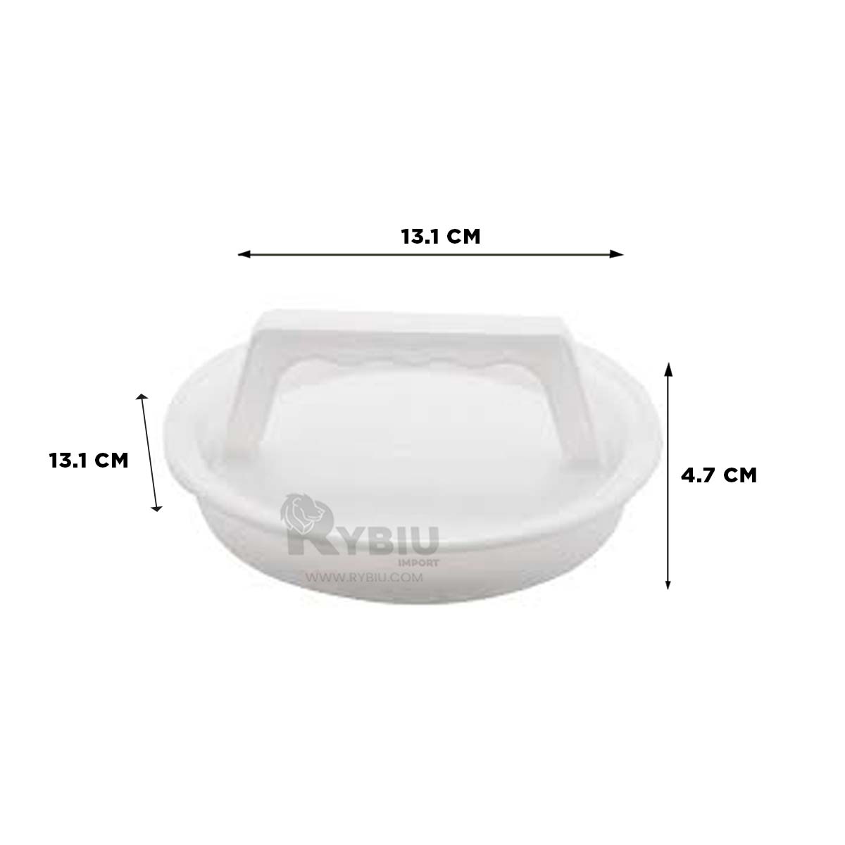 MOLDE MODERNO PARA CARNE EN COLOR BLANCO Y+REGALO STICKERS - 5
