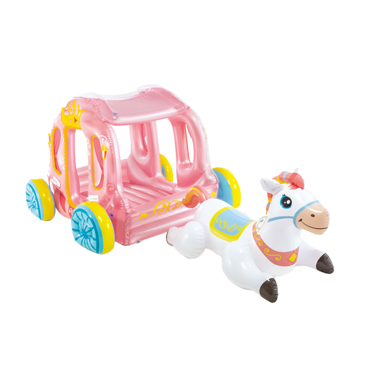 CARRUAJE RYBIU CREATIVO DE NIÑOS ROSADO + REGALO AGENDITA - 3