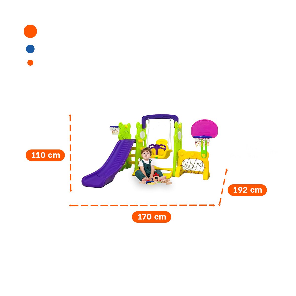 CENTRO MULTIJUEGOS PARA MEJORAR LA COORDINACION MOTRIZ DE LOS NIÑOS Y+REGALO STICKER - 4