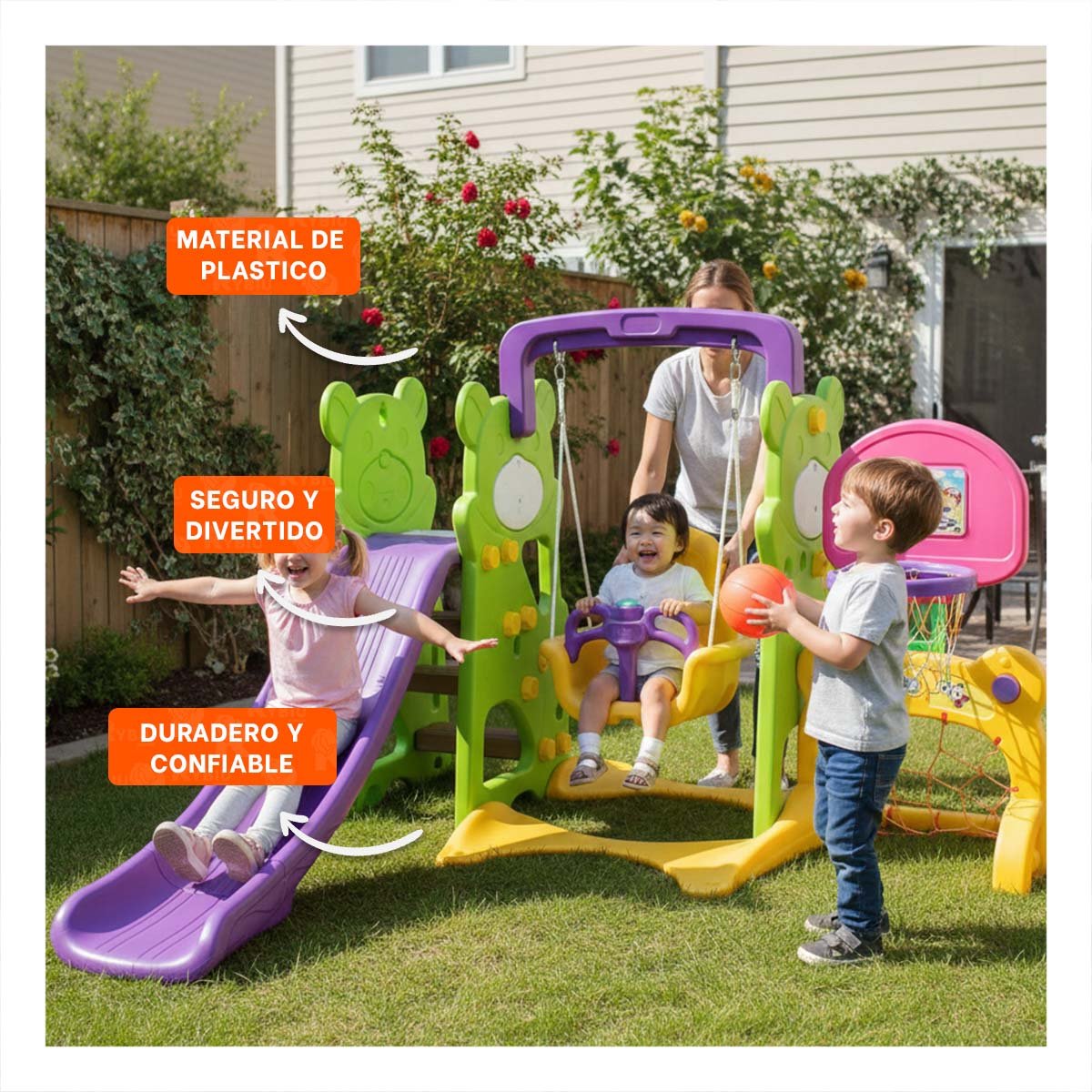 CENTRO MULTIJUEGOS PARA MEJORAR LA COORDINACION MOTRIZ DE LOS NIÑOS Y+REGALO STICKER - 5