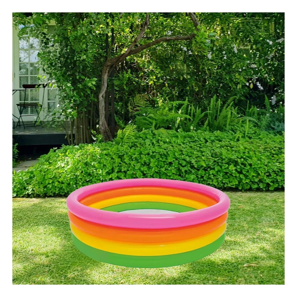 ESTACION DE BANO ARCOIRIS 168X46CM PARA BRINDAR MOMENTOS DE PURA FELICIDAD A SU PEQUENO INFANTE - 1