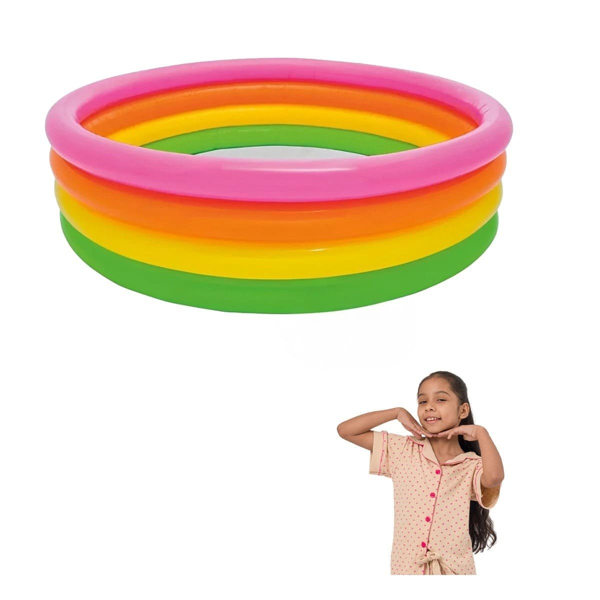 ESTACION DE BANO ARCOIRIS 168X46CM DE ESTILO MODERNO PARA UN ESPACIO DE RECREO Y+REGALO STICKER - 3