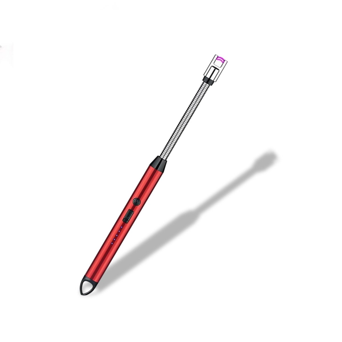 ENCENDEDORES RYBIU CO30507 ROJO COCINA RECARGABLES + REGALO STICKERS - 3