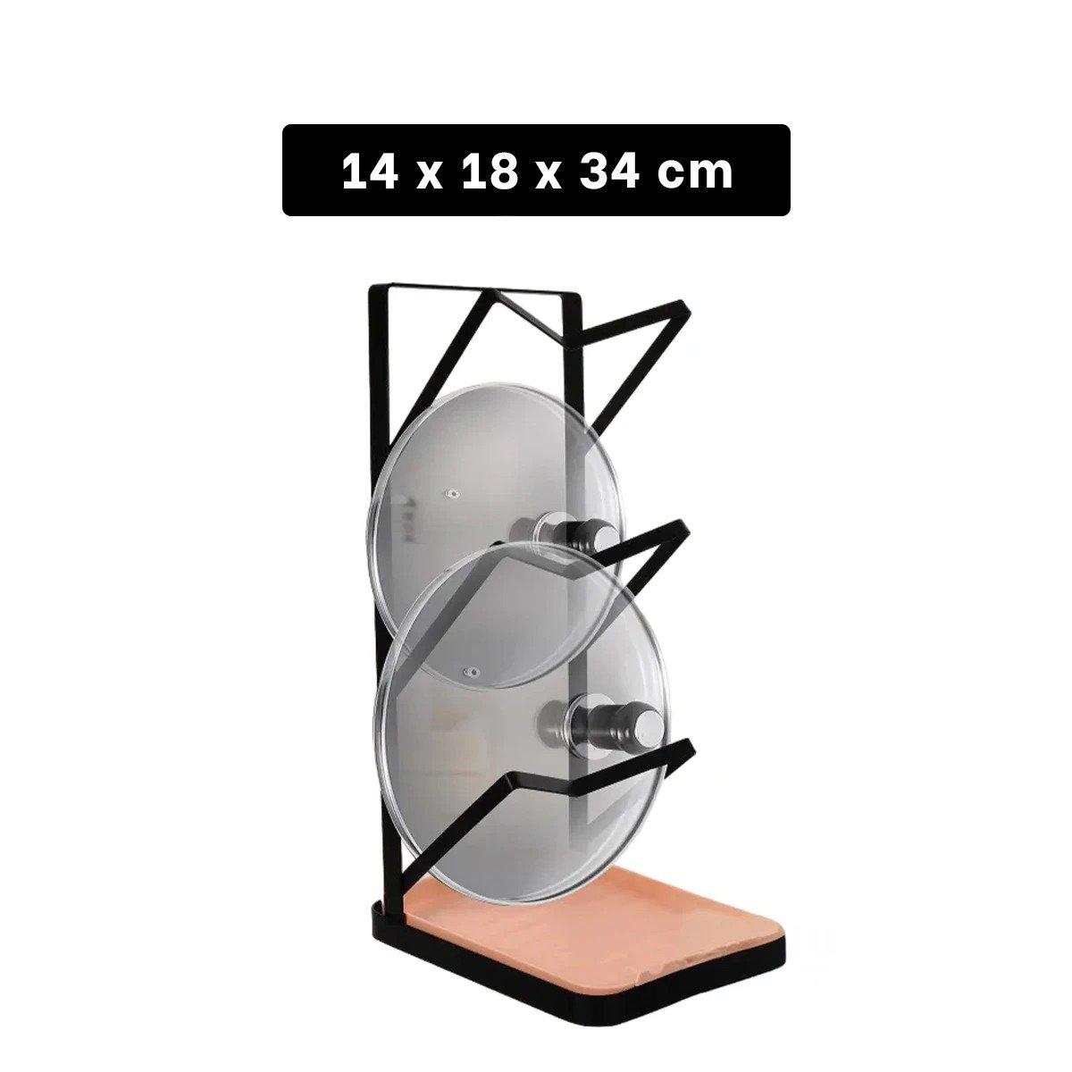 ORGANIZADOR RYBIU CO29880 ACERO INOXIDABLE NEGRO EFICAZ FUENTES + REGALO STICKERS - 4