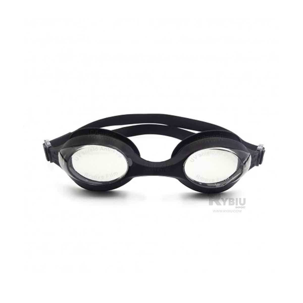 LENTES NATACIÓN RYBIU MG-F268A ALTA CALIDAD NEGRO + REGALO AGENDITA - 1