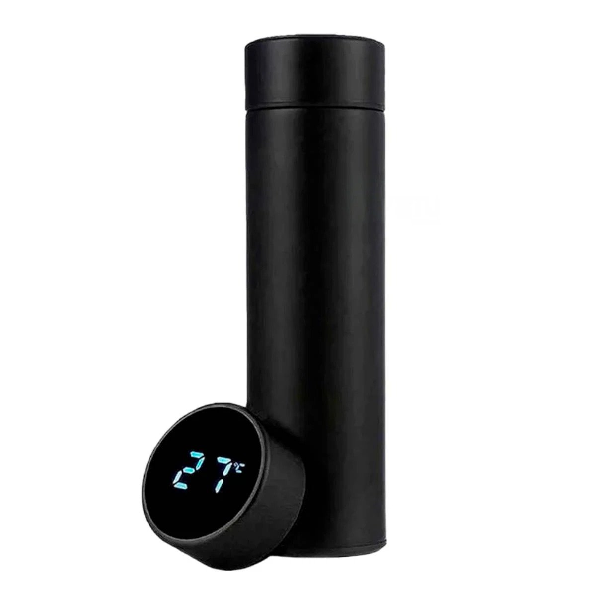 TERMO RYBIU CO30485 ACERO INOXIDABLE VERSÁTIL CALENTAR 500ML NEGRO + REGALO STICKERS - 3