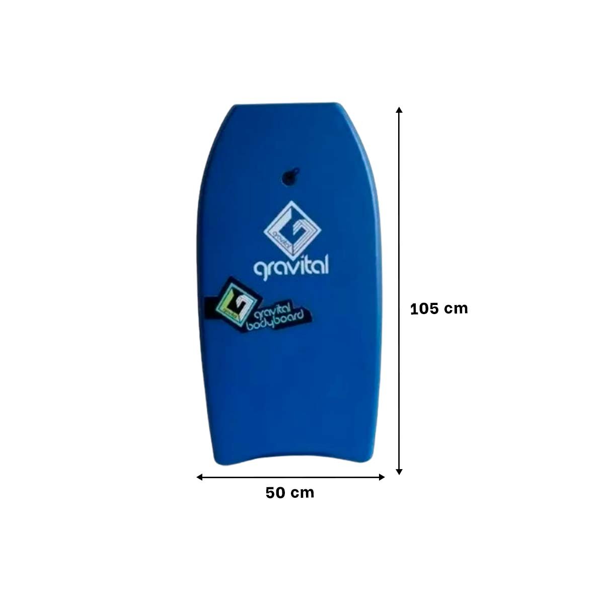 TABLA NATACIÓN RYBIU ANTIDESLIZANTE 40 AZUL + PAPEL REGALO - 4