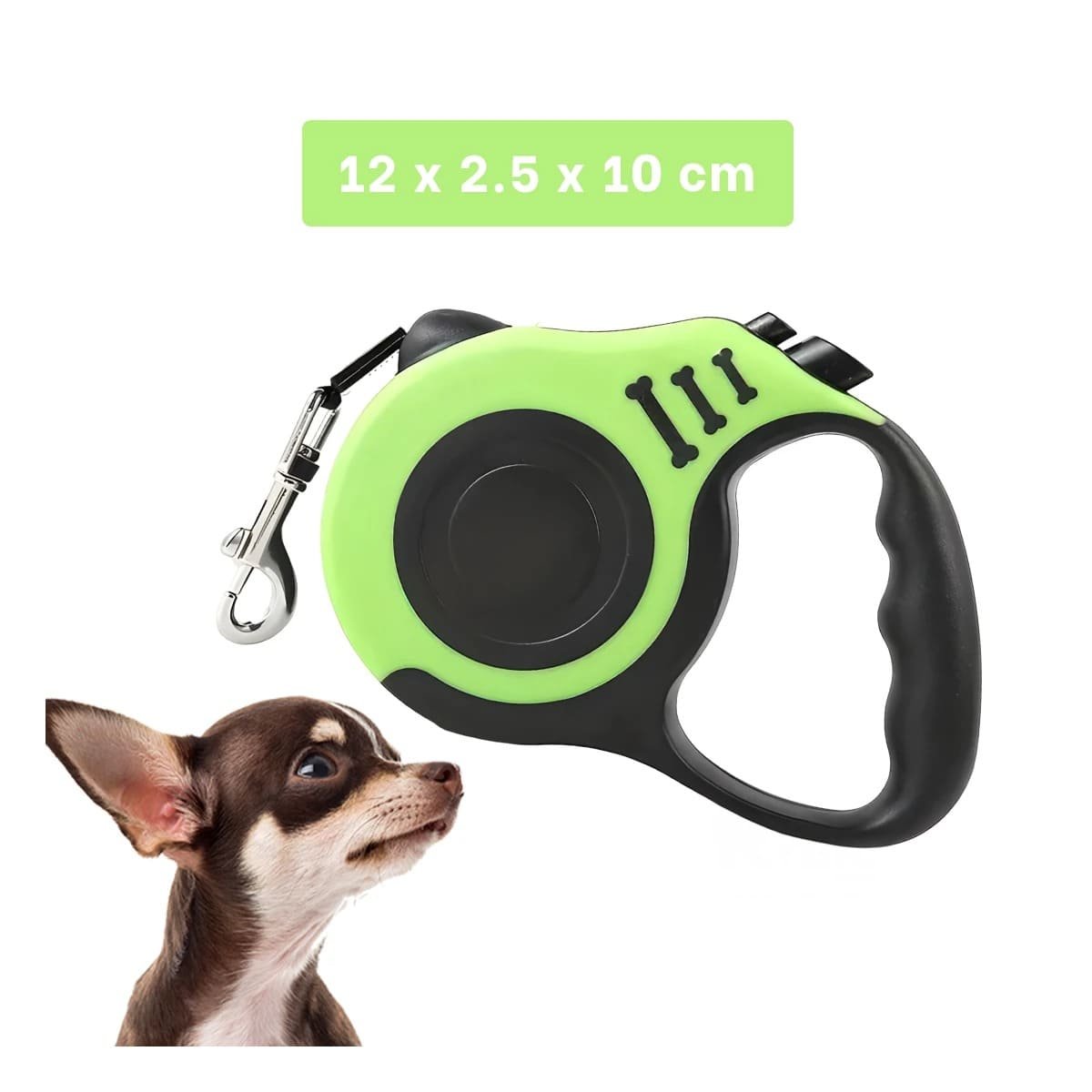 SOGA PERROS MA31384 RYBIU 3M EN COLOR VERDE Y+STICKERS - 4