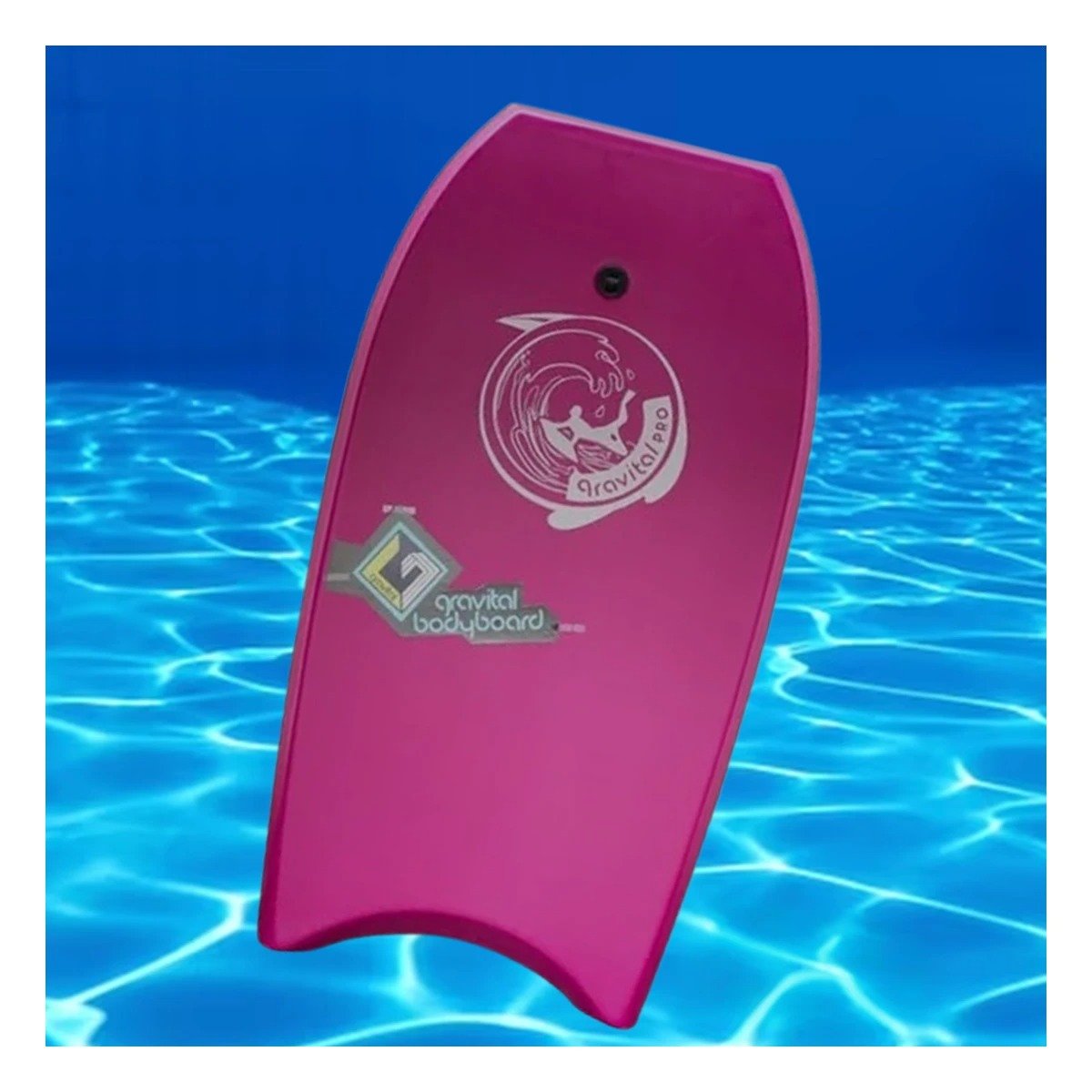 TABLA NATACIÓN RYBIU PLAYAS 41 MORADO + PAPEL REGALO - 3