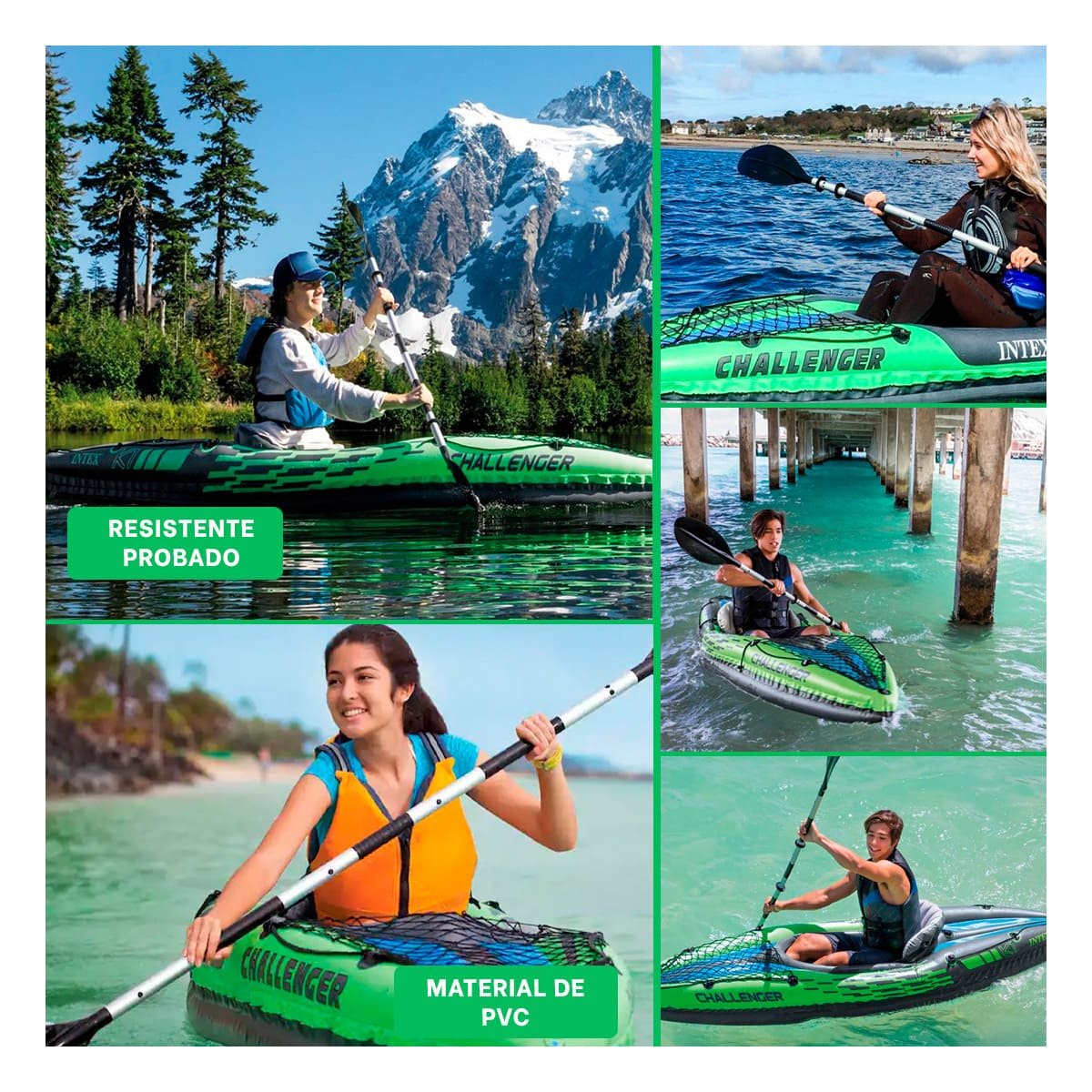 BOTE RYBIU 68305 PARA ADULTOS INFLABLE Y MODERNO ESTE VERANO - 5