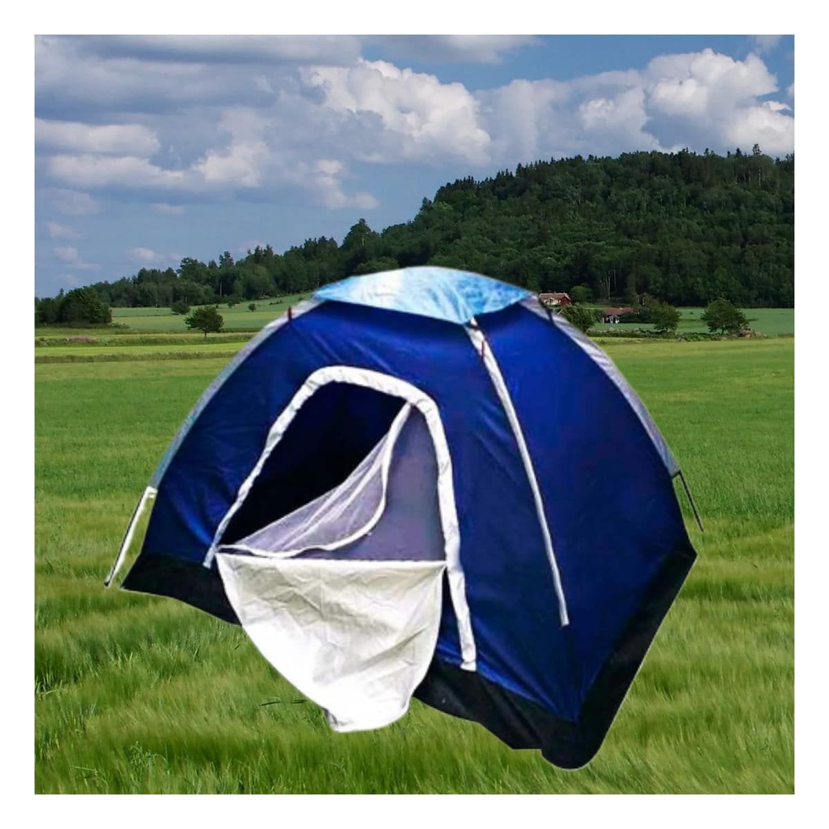 CARPA RYBIU 2 PERSONAS MG-02P CAMPO RESISTENTE AL FRÍO + REGALO STICKERS - 5
