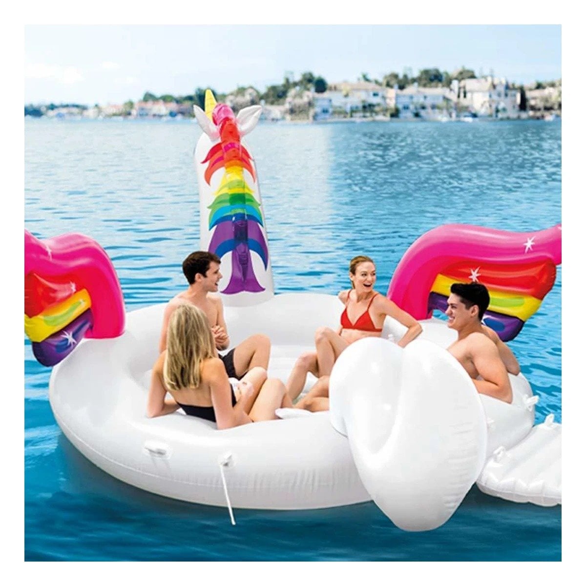ACCESORIO FLOTANTE DE GRAN CAPACIDAD CON ESTILO UNICORNIO Y+PAPEL REGALO - 2