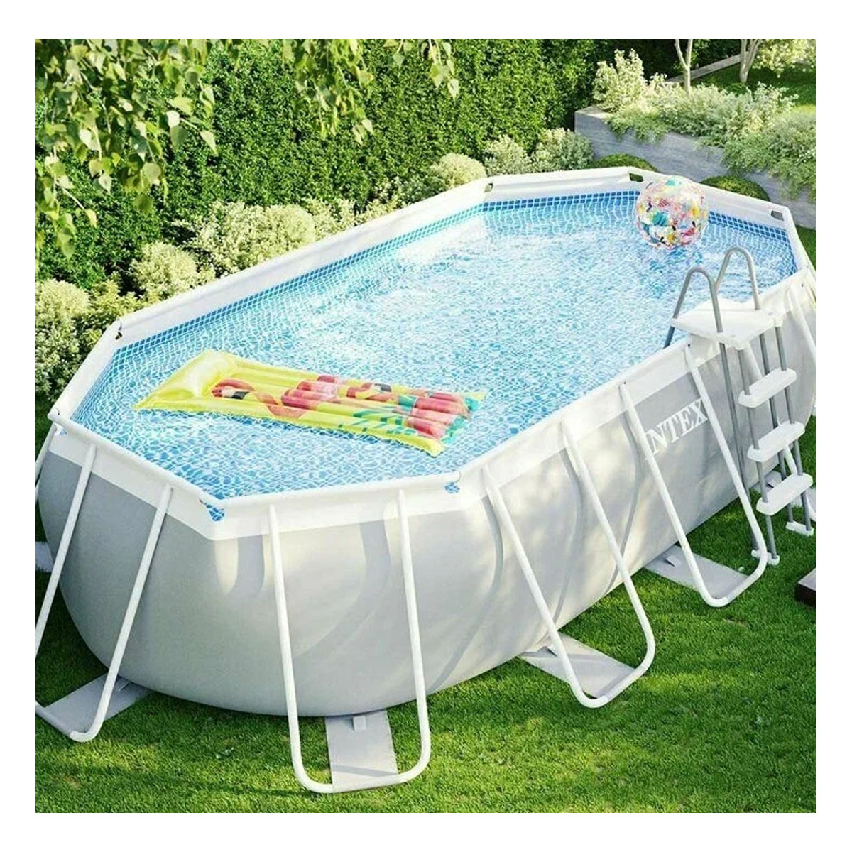 PISCINA OVALADA CON DEPURADORA DE CARTUCHO Y+REGALO AGENDITA