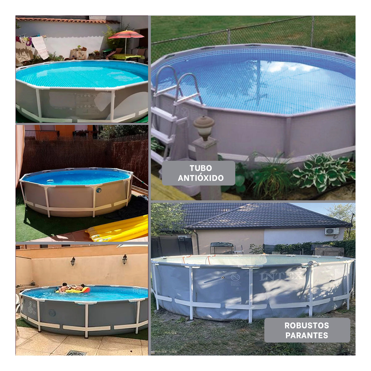 PISCINA MONTABLE PARA TODA LA FAMILIA Y+REGALO AGENDITA - 4