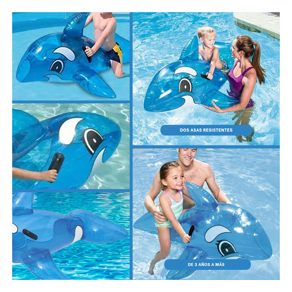 RECURSO FLOTANTE PARA ACTIVIDADES ACUATICAS CON DISENO DE BALLENA - 5