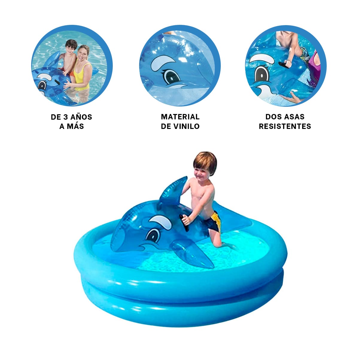 FLOTADOR PARA VIAJE RELAJACION EN BALLENA Y+REGALO AGENDITA - 3