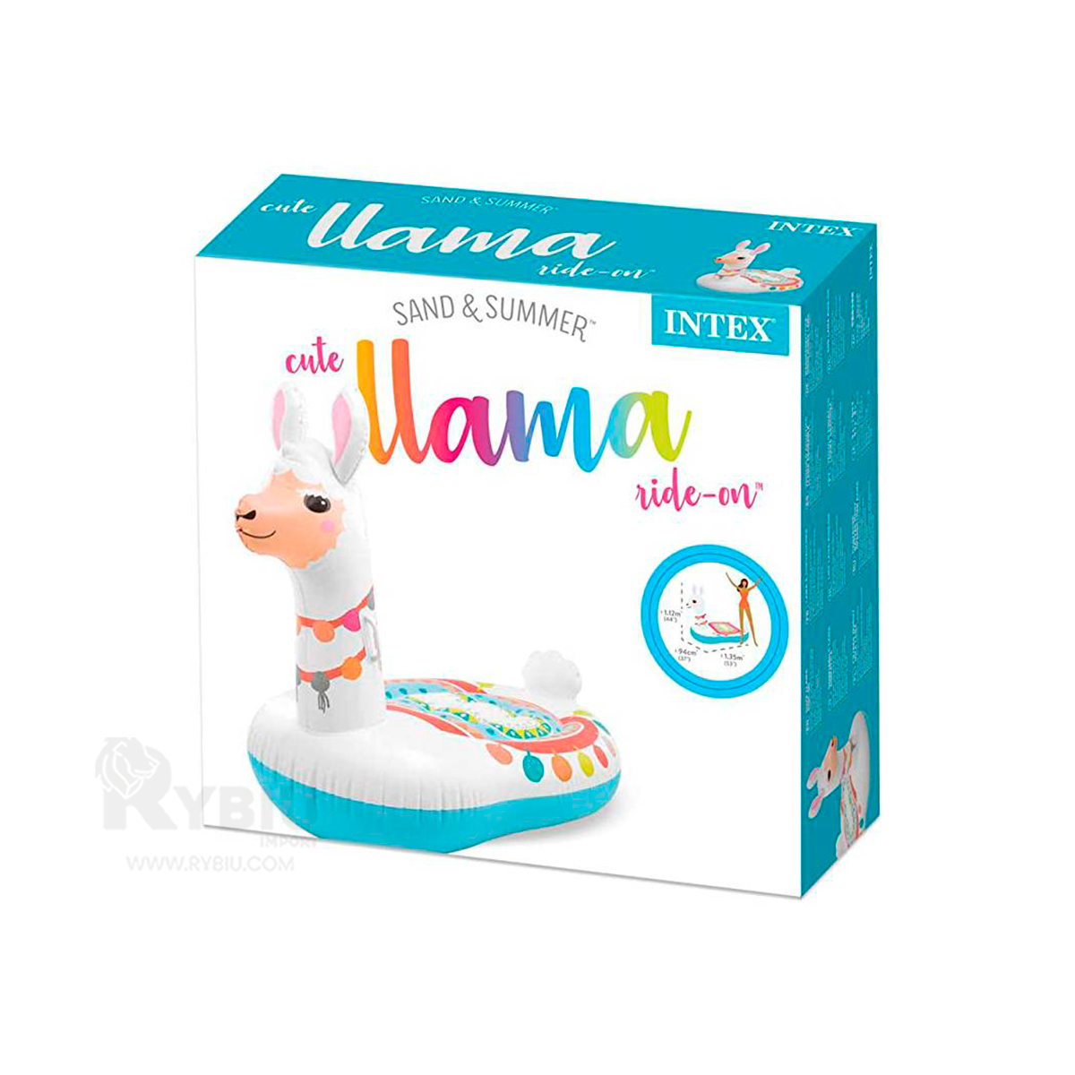 FLOTADOR DE GRAN DISEÑO EN FORMA DE LLAMA Y+REGALO AGENDITA - 4