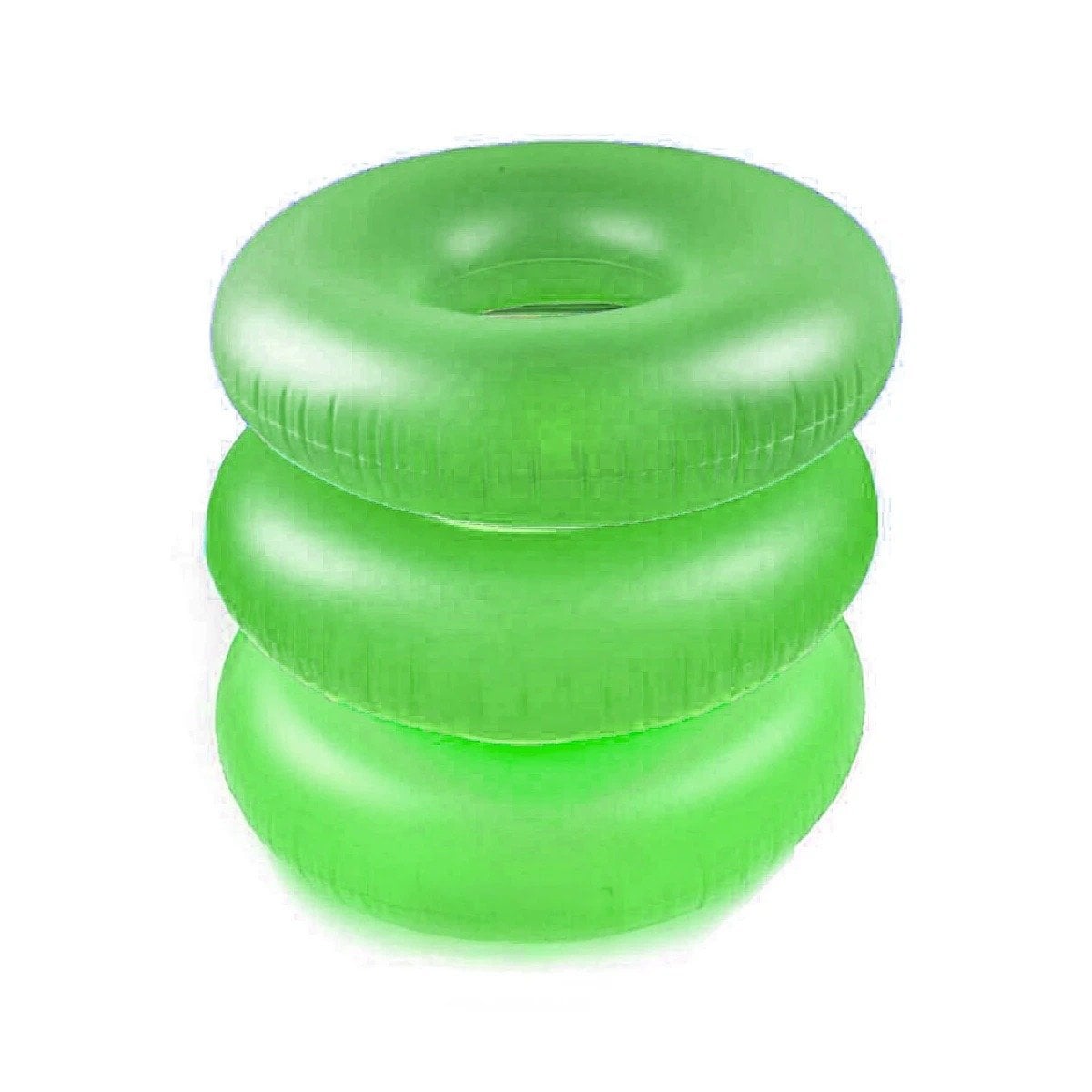FLOTANTE DIVERTIDO NEON VERDE 91 CM COLORIDO PARA AGUA Y+REGALO STICKER - 3