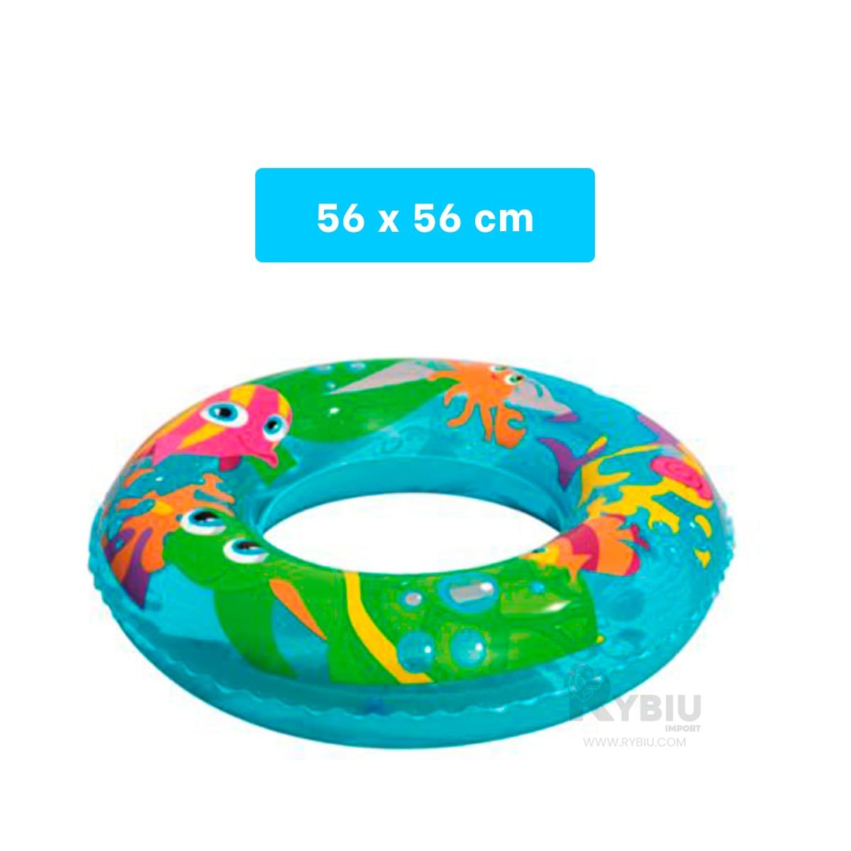FLOTADOR RYBIU PRACTICO CELESTE MOD.36013 + REGALO STICKERS - 4