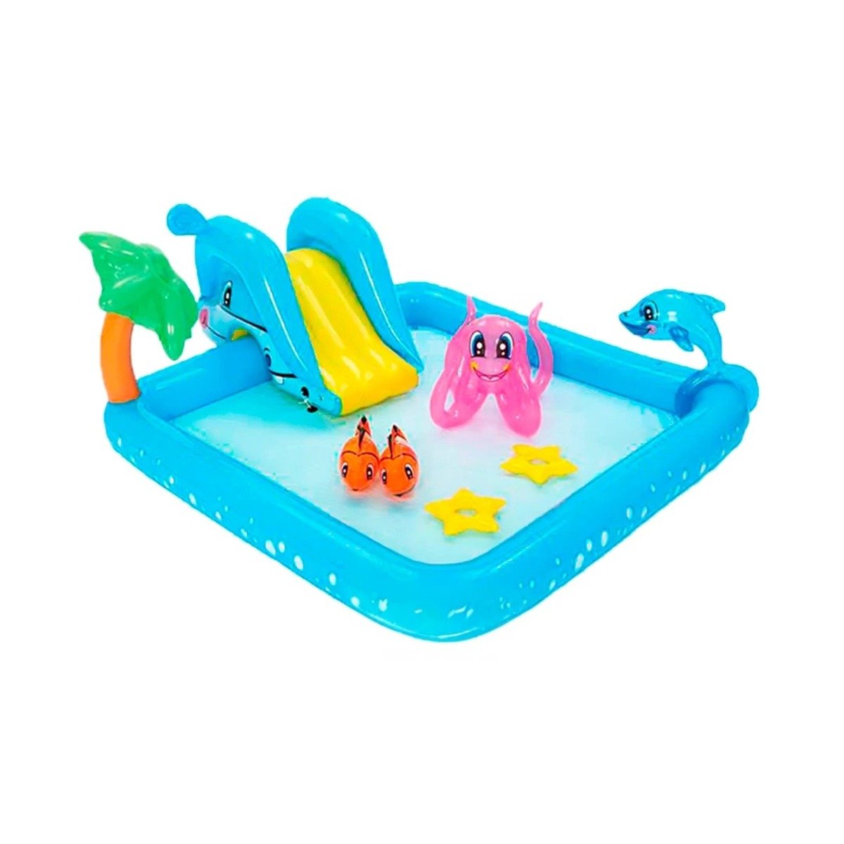 PARQUE INFANTIL BESTWAY 53052 239X206X86 CM ACUARIO PARA DIVERSION Y+PAPEL REGALO - 1