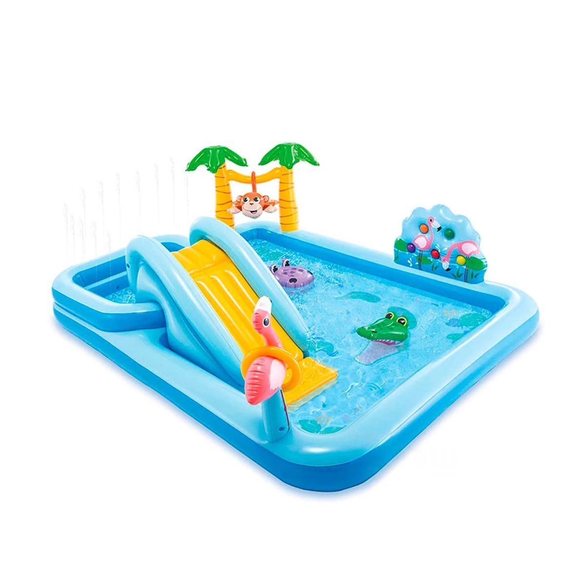 CENTRO JUEGO RYBIU 57161NP 94 X 216 CM ACUATICO EN CELESTE + STICKERS - 3