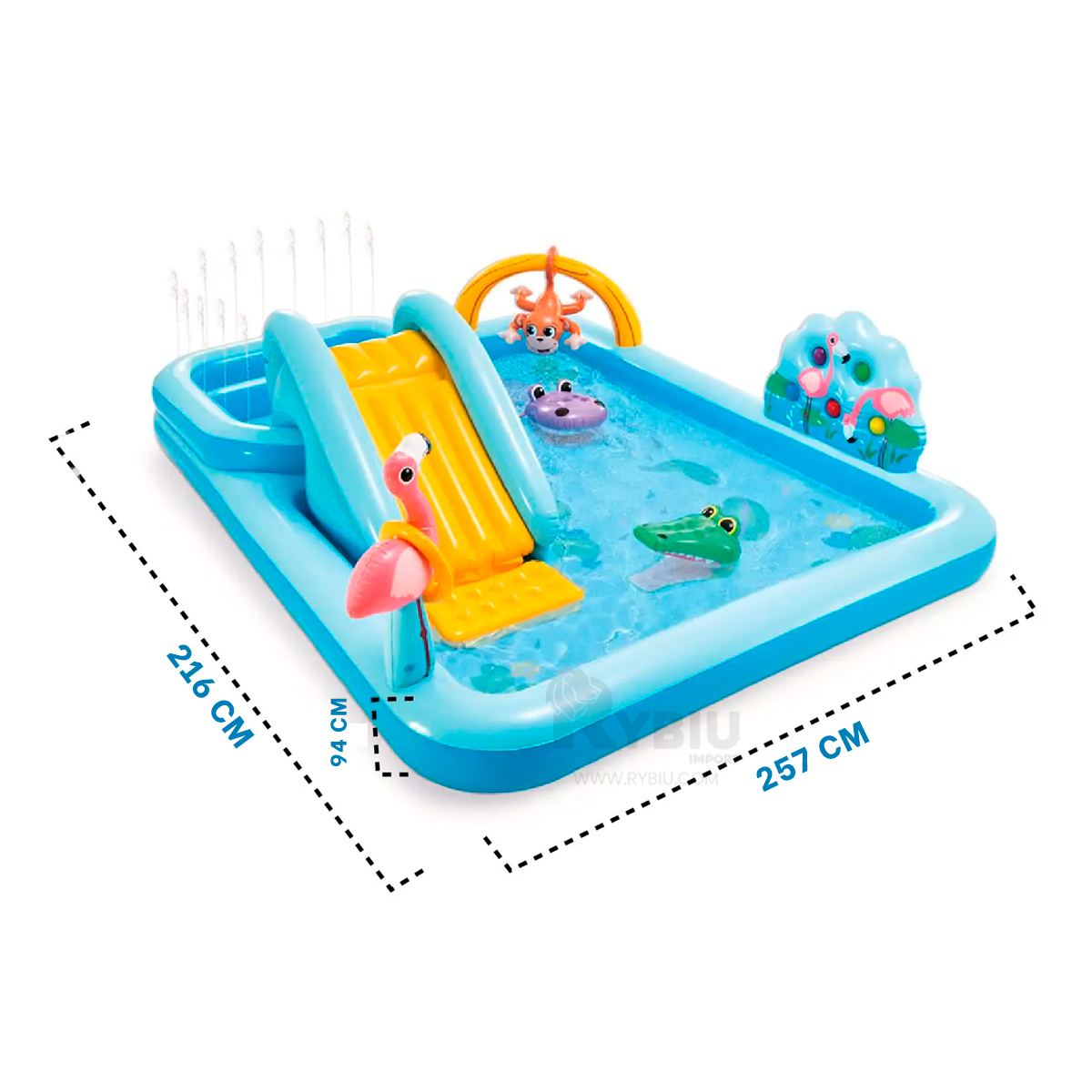 CENTRO DE JUEGO PARA NIÑOS EN CELESTE Y+AGENDITA - 5