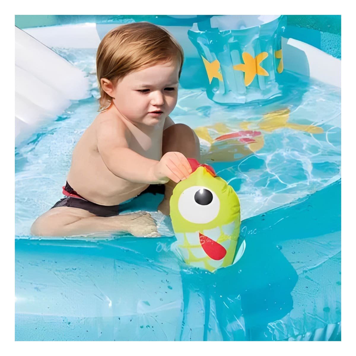 ZONA INFANTIL INTEX 57165NP 57129NP 203X173X89 CM PISCINA PARA JUEGOS Y+REGALO STICKER - 5