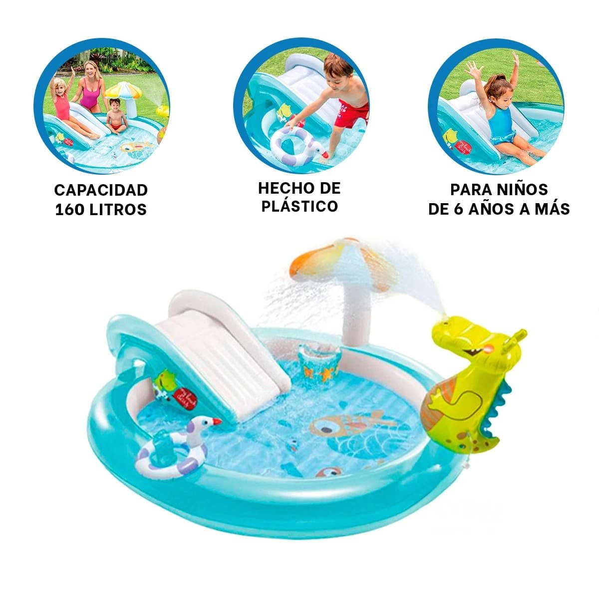 CENTRO INFANTIL INTEX 57165NP 57129NP 203X173X89 CM PISCINA PARA JUEGOS - 3