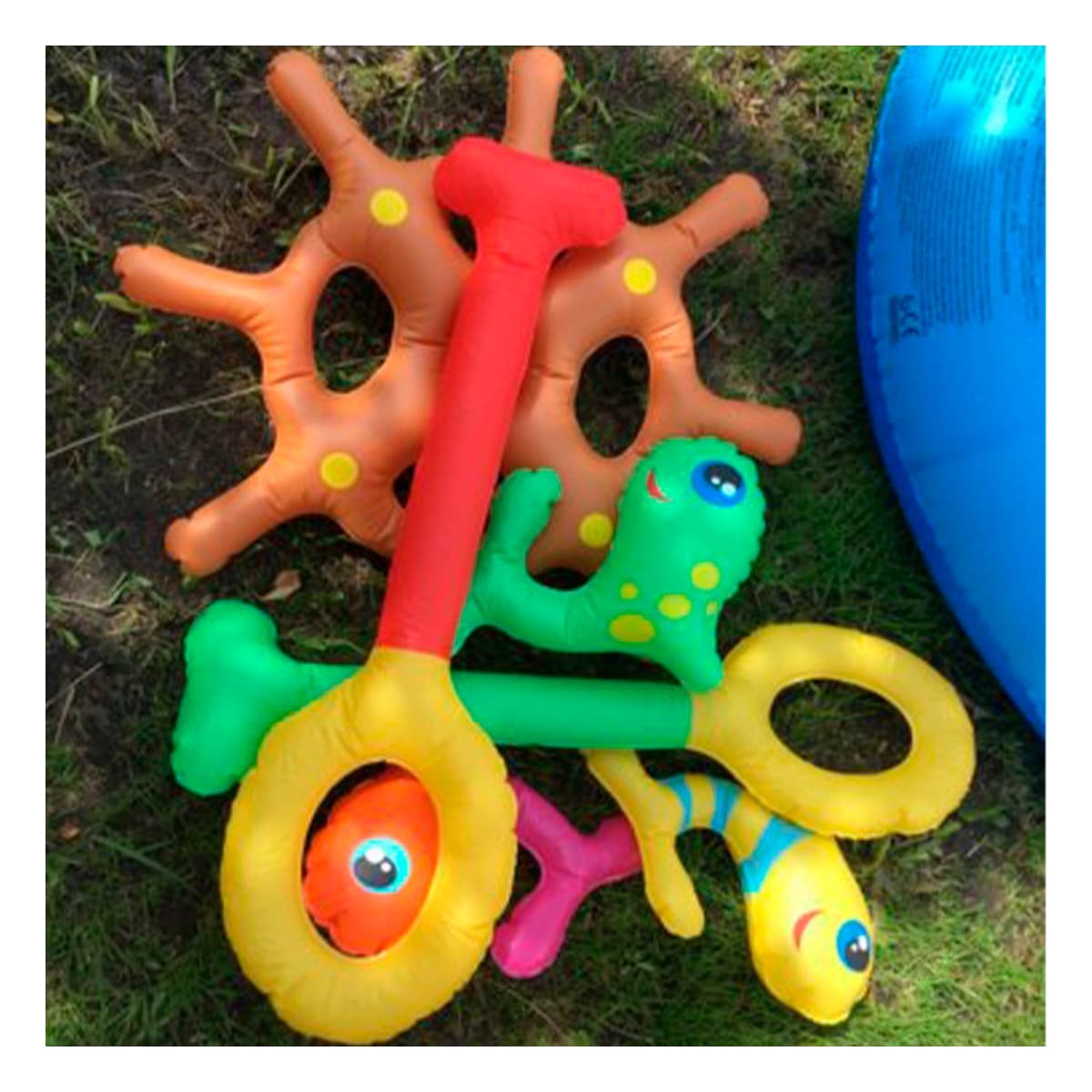 DIVERSIÓN INFLABLE REMOLCADOR MOD. 52211 147X147 X 122 CM BESTWAY HOGAR SEGURO Y+PAPEL REGALO - 5