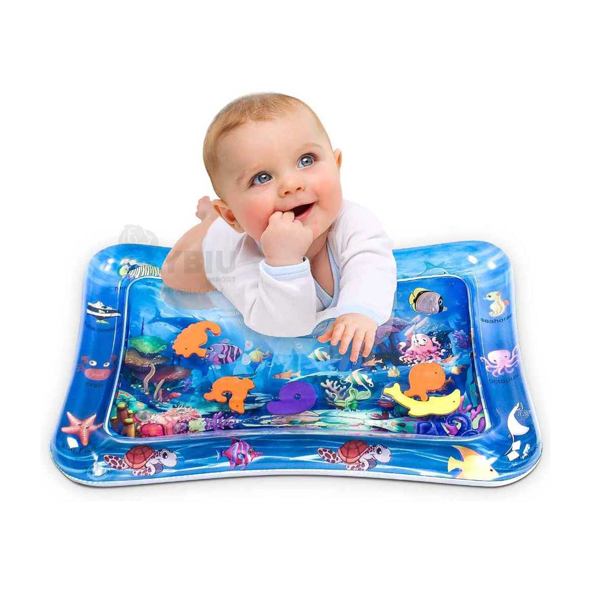 INFLABLE PARA JUGAR CON AGUA DE BEBE AZUL Y+REGALO AGENDITA - 2