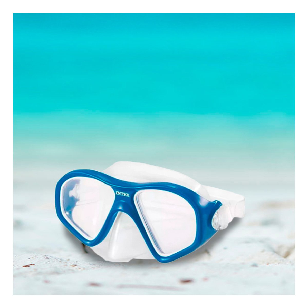 LENTES BUCEO RYBIU 55977 PROTECTORES INFANTIL AZUL + REGALO STICKERS - 5