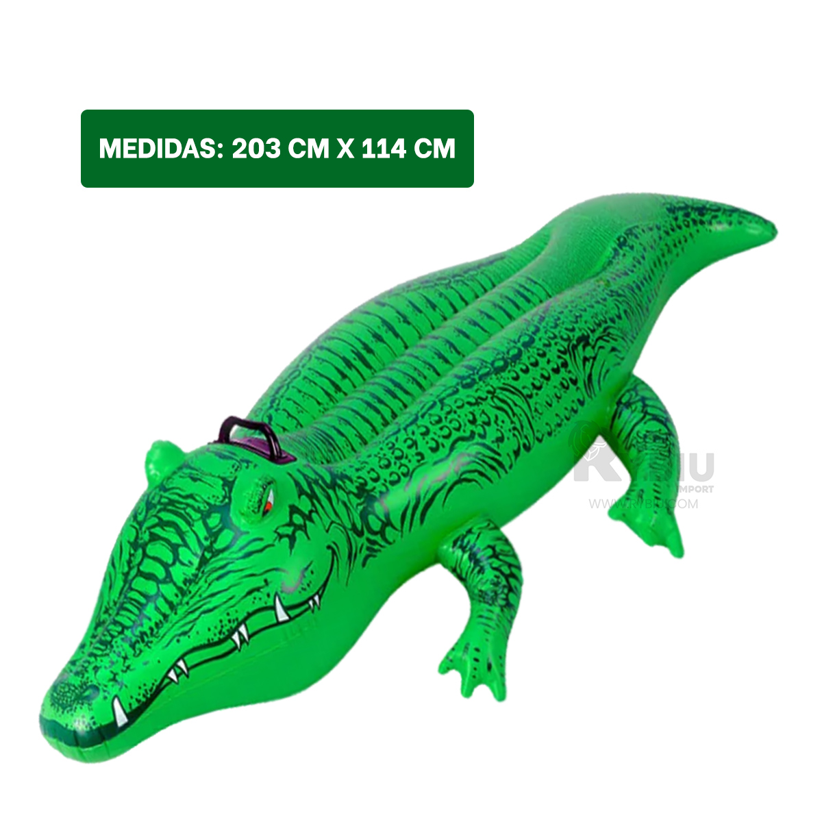 FLOTADOR RYBIU 58562NP VERDE COCODRILO + AGENDITA - 5