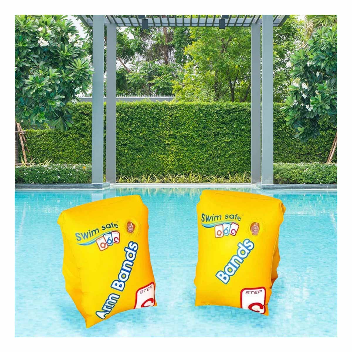 FLOTADOR ACUATICO DE BRAZO 30 X 15 CM RESISTENTE Y LIGERO PARA PISCINA - 1