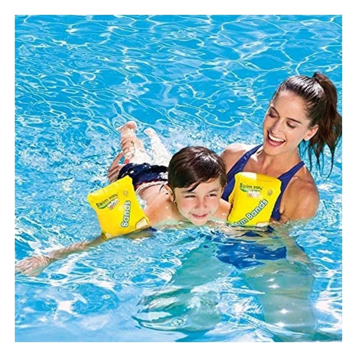 FLOTADOR ACUATICO DE BRAZO 30 X 15 CM RESISTENTE Y LIGERO PARA PISCINA - 2