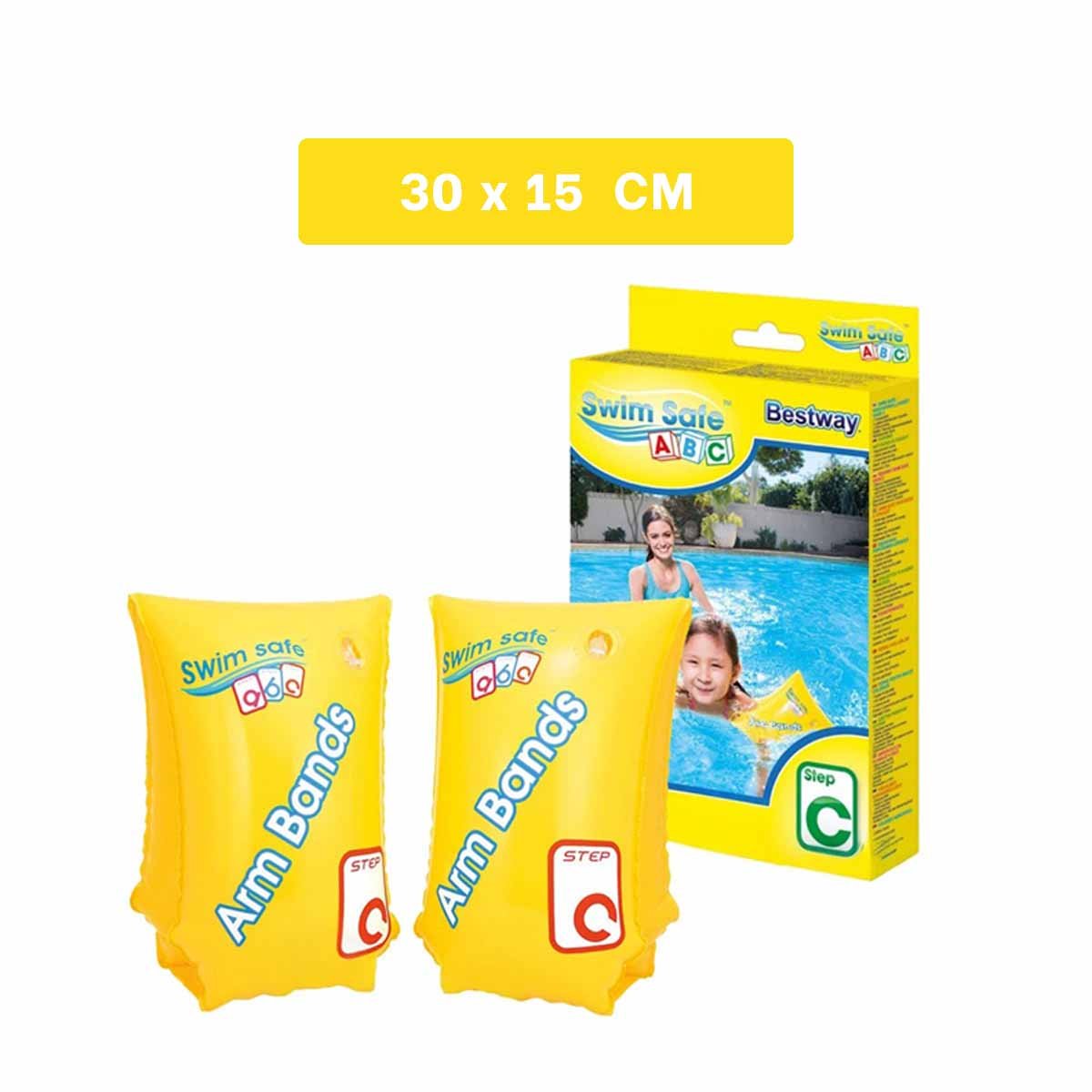 FLOTADOR FLOTANTE DE BRAZO 30 X 15 CM SEGURO PARA APRENDIZAJE EN AGUA Y+PAPEL REGALO - 4
