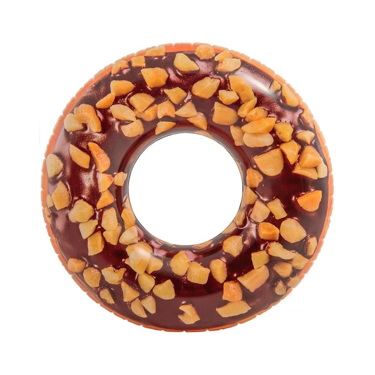FLOTADOR INFLABLE DONAL CHOCOLATE 114 CM COLORIDO PARA JUEGOS EN AGUA Y+PAPEL REGALO - 1